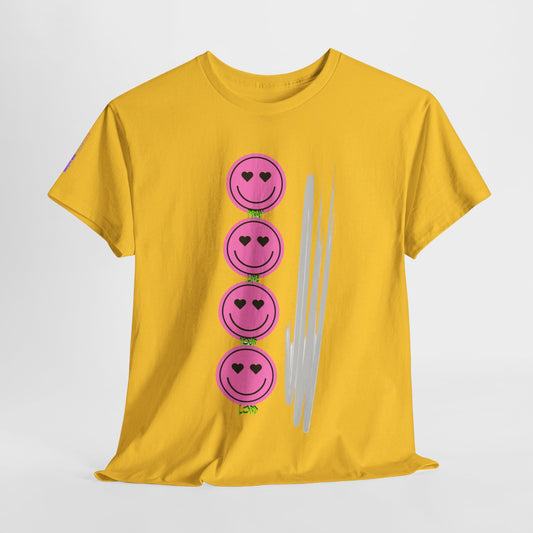 RCNSONS Unisex Heavy Cotton Smileys Tee