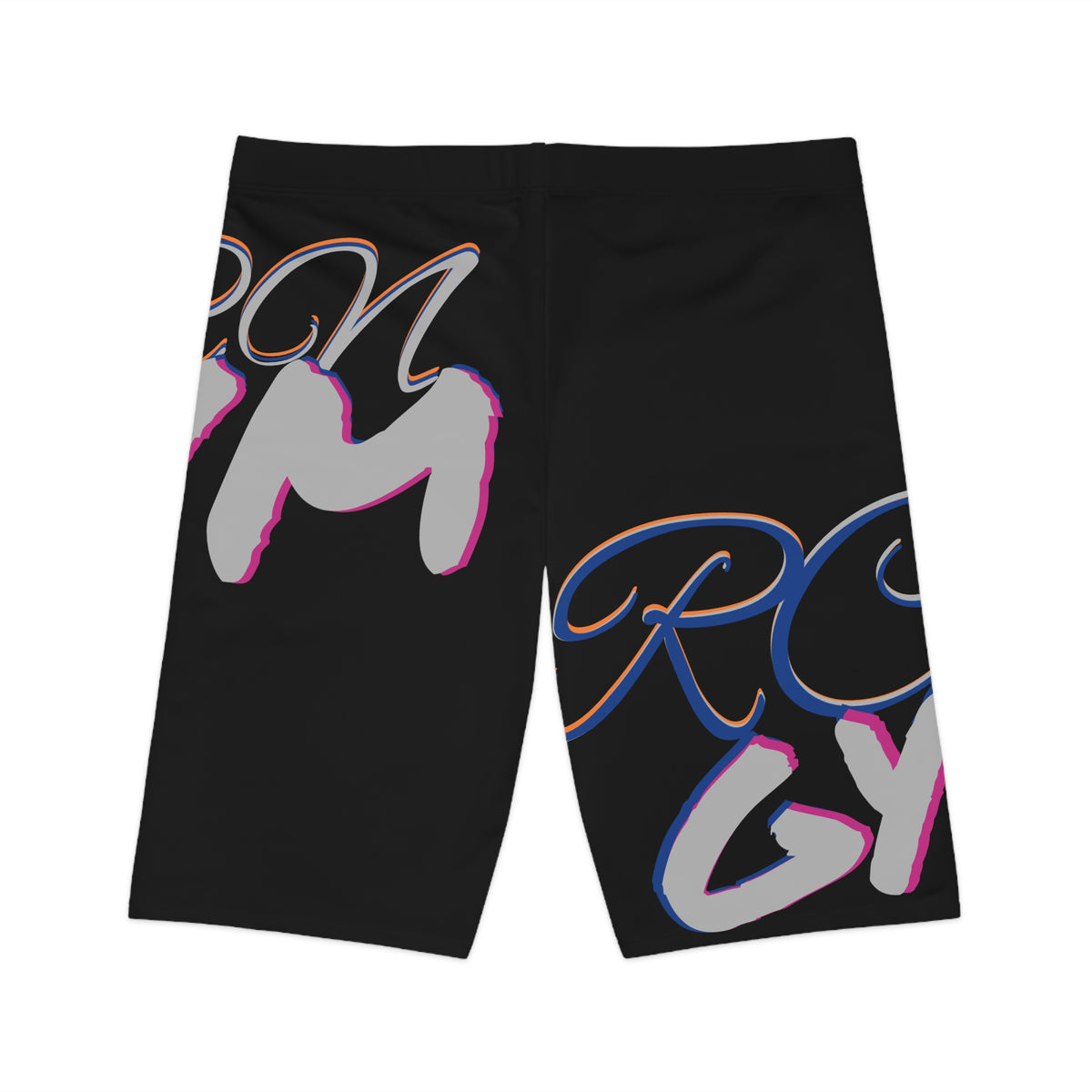 Stylish Women's Bike Shorts - Activewear with Bold Graphics