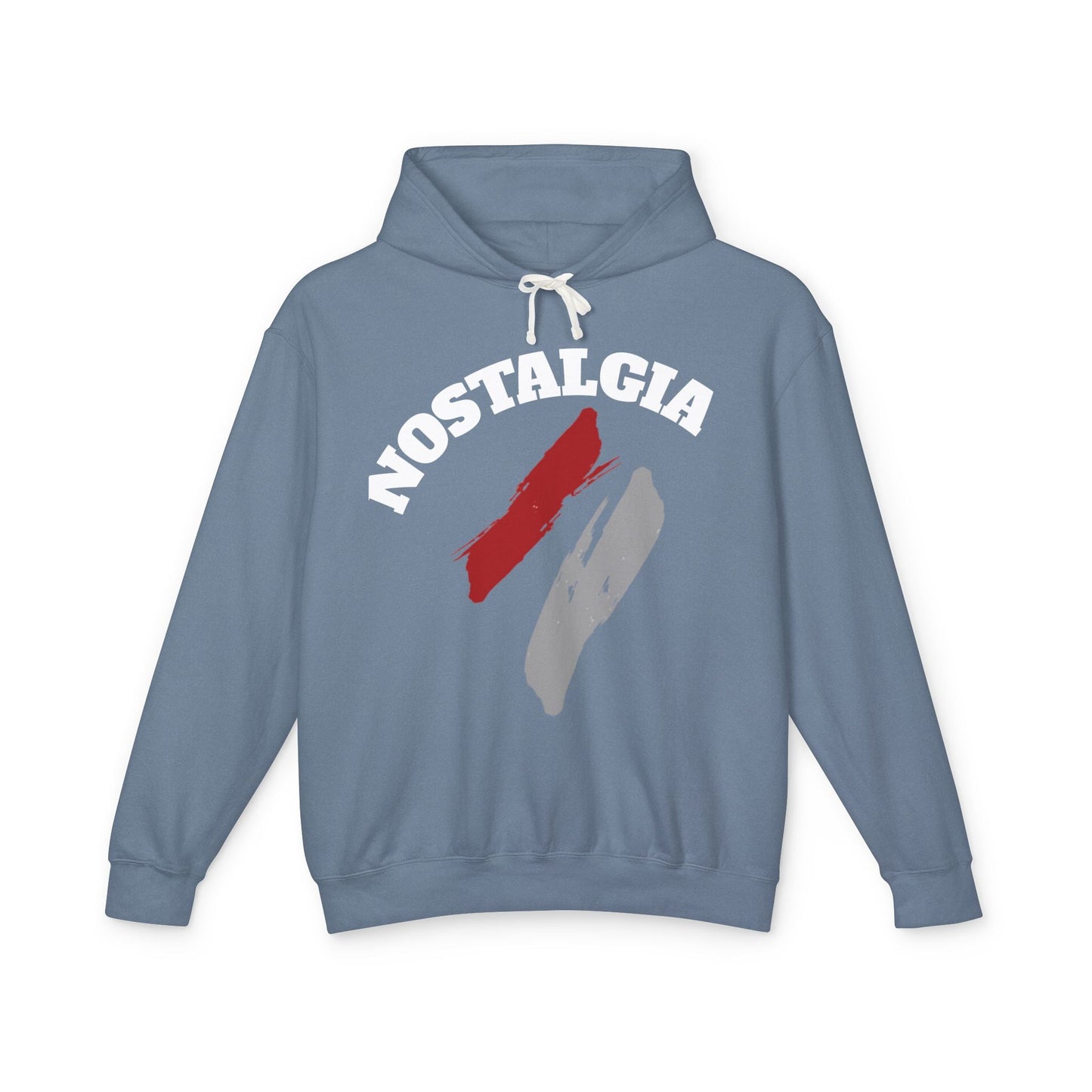Nostalgia Hoodie: Unisex Lightweight Sweatshirt for Cool Days, Casual Wear, Gift for Friends, Retro Aesthetic, Perfect for Spring Printify