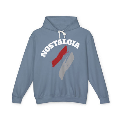 Nostalgia Hoodie: Unisex Lightweight Sweatshirt for Cool Days, Casual Wear, Gift for Friends, Retro Aesthetic, Perfect for Spring Printify