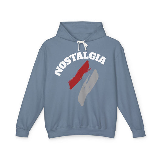 Nostalgia Hoodie: Unisex Lightweight Sweatshirt for Cool Days, Casual Wear, Gift for Friends, Retro Aesthetic, Perfect for Spring Printify