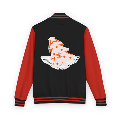 Letterman Jacket - 'hello santa' Design Printify