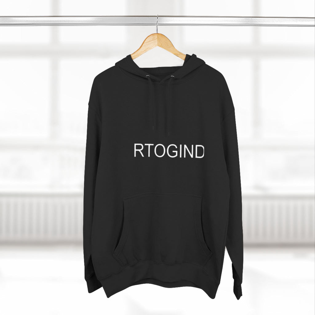 RCMSONS Three-Panel Fleece Hoodie