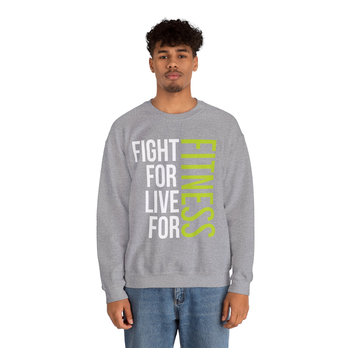 Fight For Live For Fitness Sweat-shirt unisexe 
