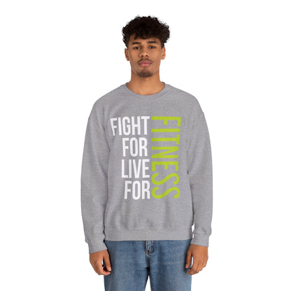 Fight For Live For Fitness Sweat-shirt unisexe 