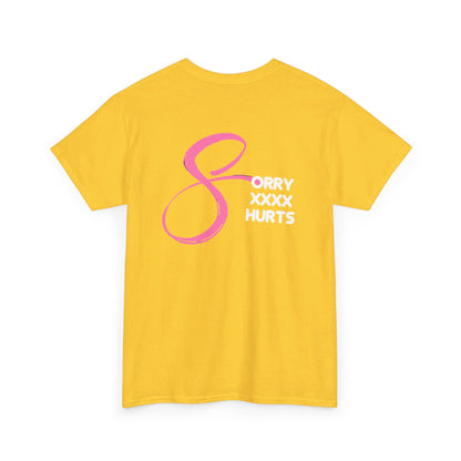 RCNSONS Unisex Heavy Cotton SORRYXHURTS Tee