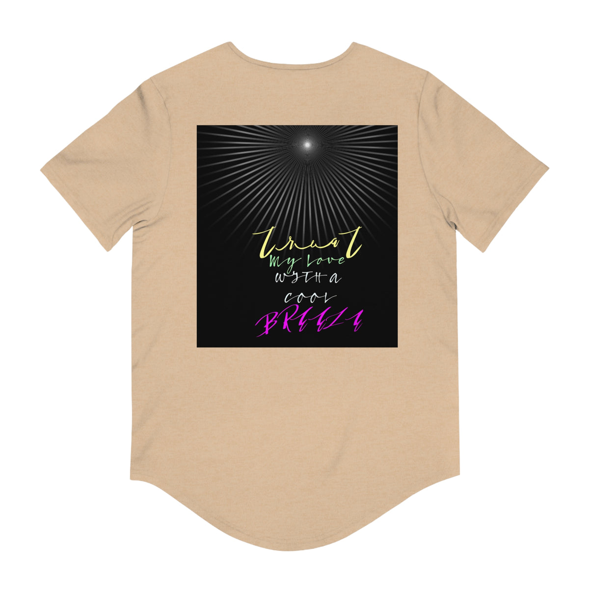 Men's Jersey Curved Hem Tee