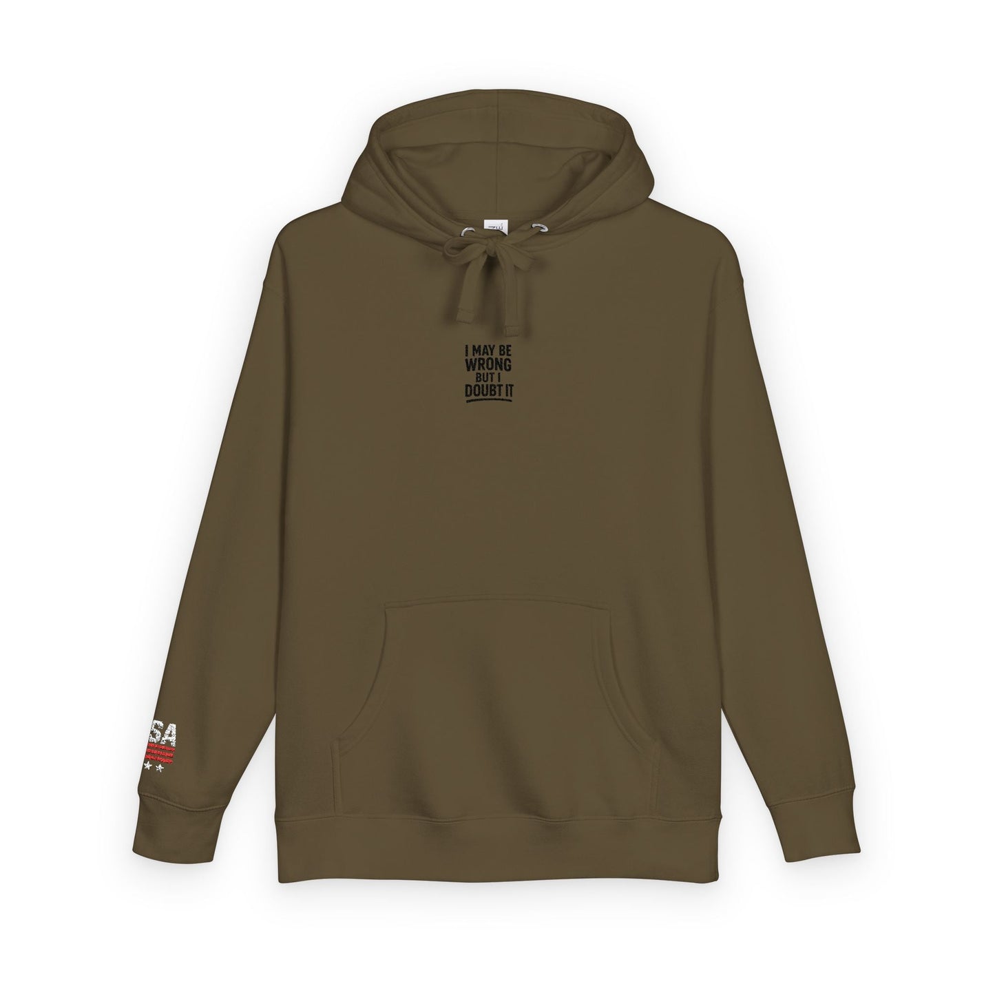 Unisex Fleece Hoodie - I may be wrong Printify