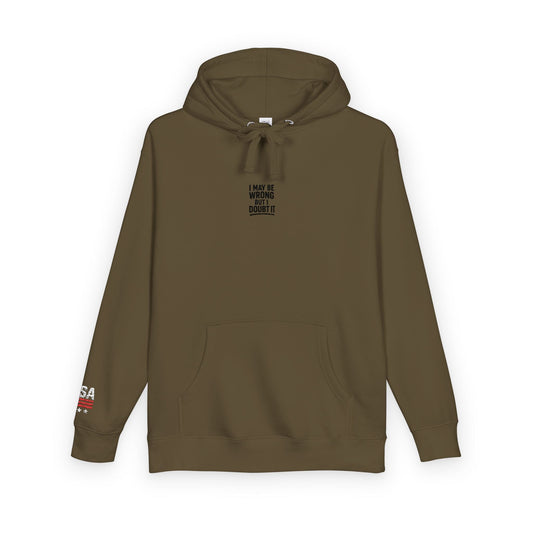 Unisex Fleece Hoodie - I may be wrong Printify