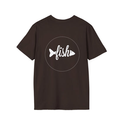 Casual Fish Graphic Tee - Perfect for Nature Lovers