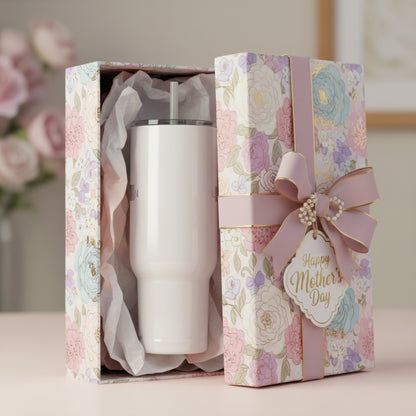 Tumbler - Lieb‘ MaMaN Engraved Insulated 40oz Cup with Lid