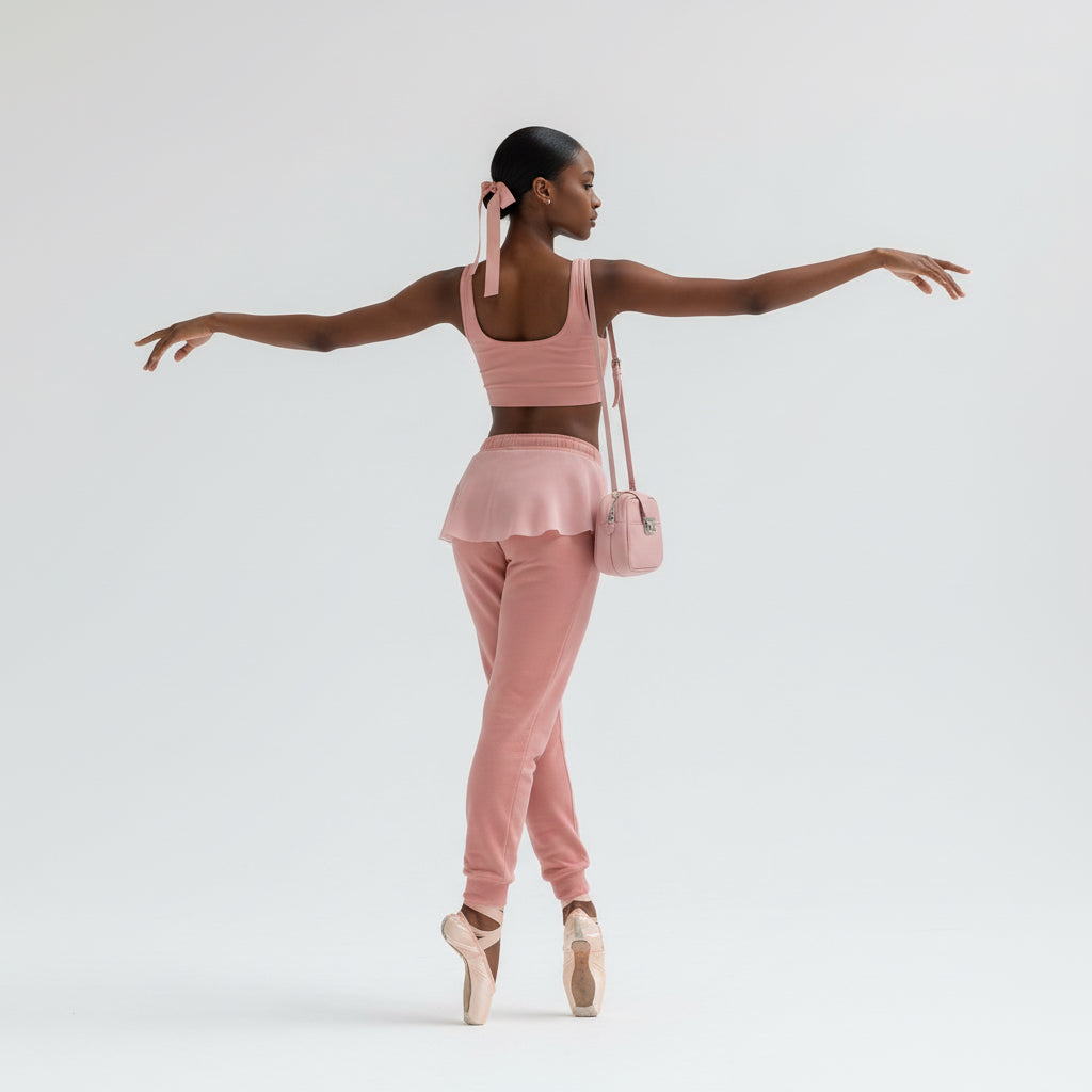 Blessed Embroidered Sweatpants — Fleece Joggers with 'blessed' Script