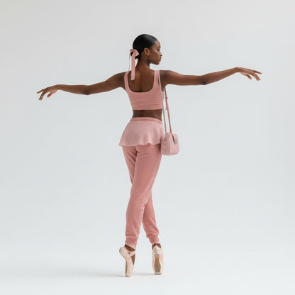 Blessed Embroidered Sweatpants — Fleece Joggers with 'blessed' Script