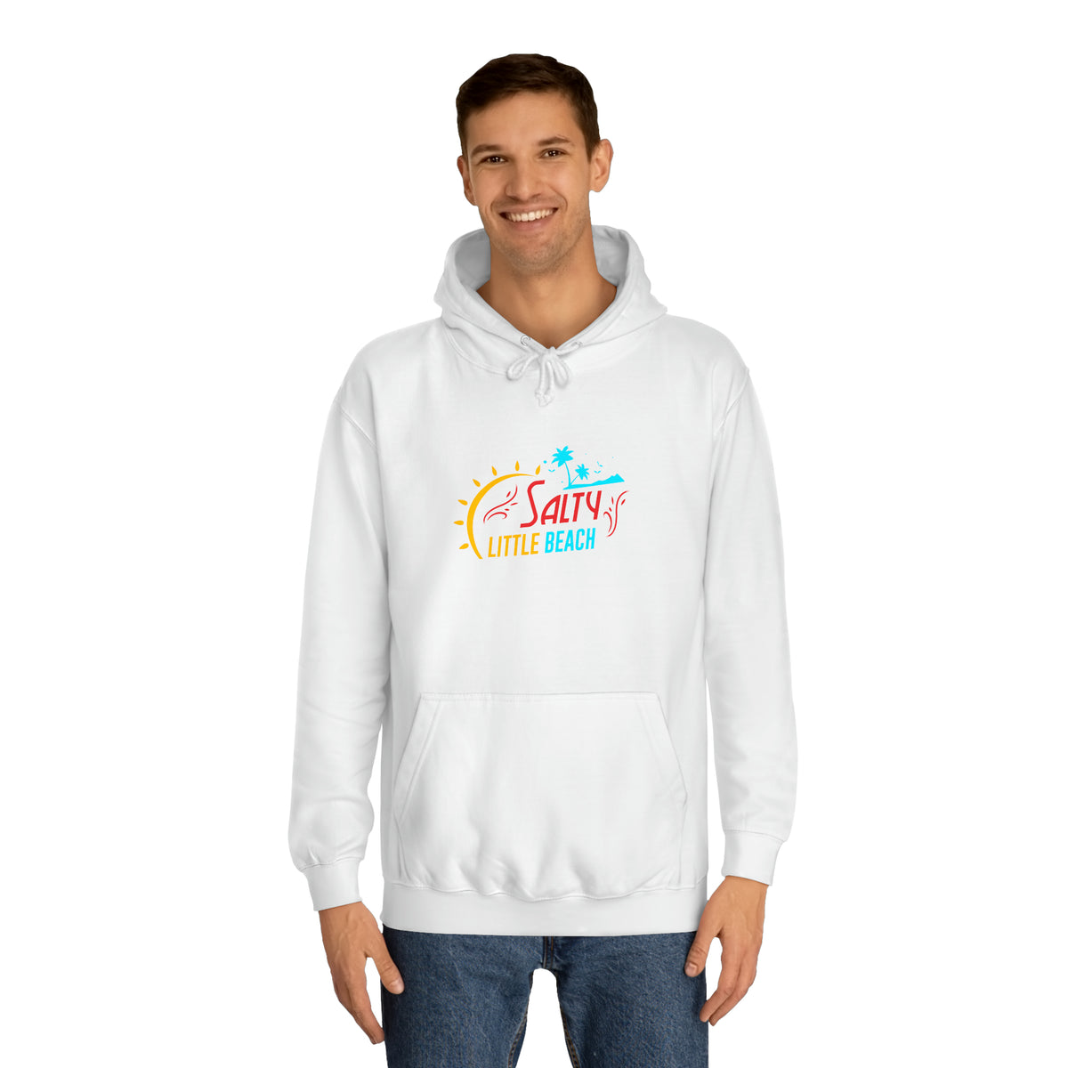 Salty Little Beach Unisex Hoodie