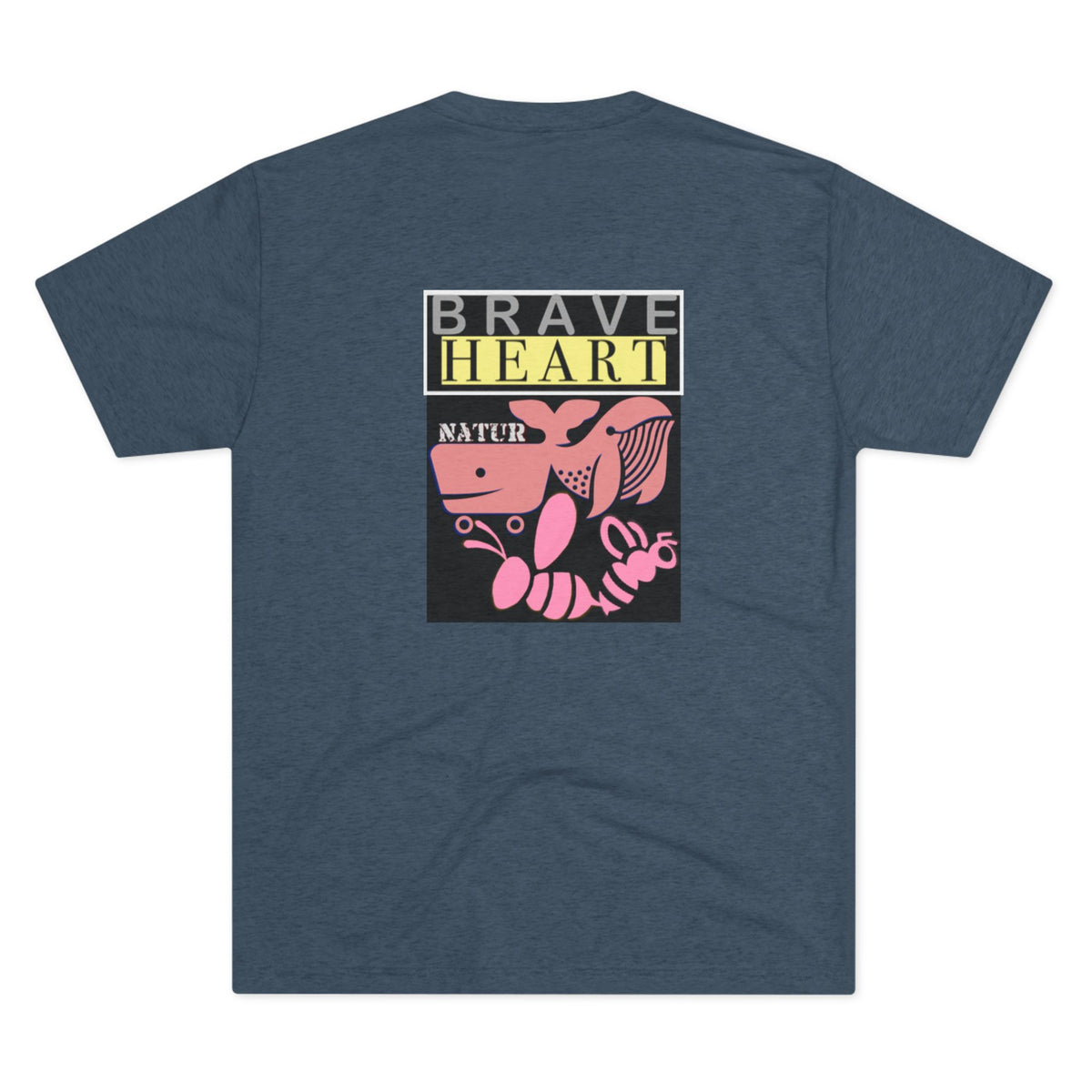Brave Heart Tri-Blend Unisex T-Shirt
