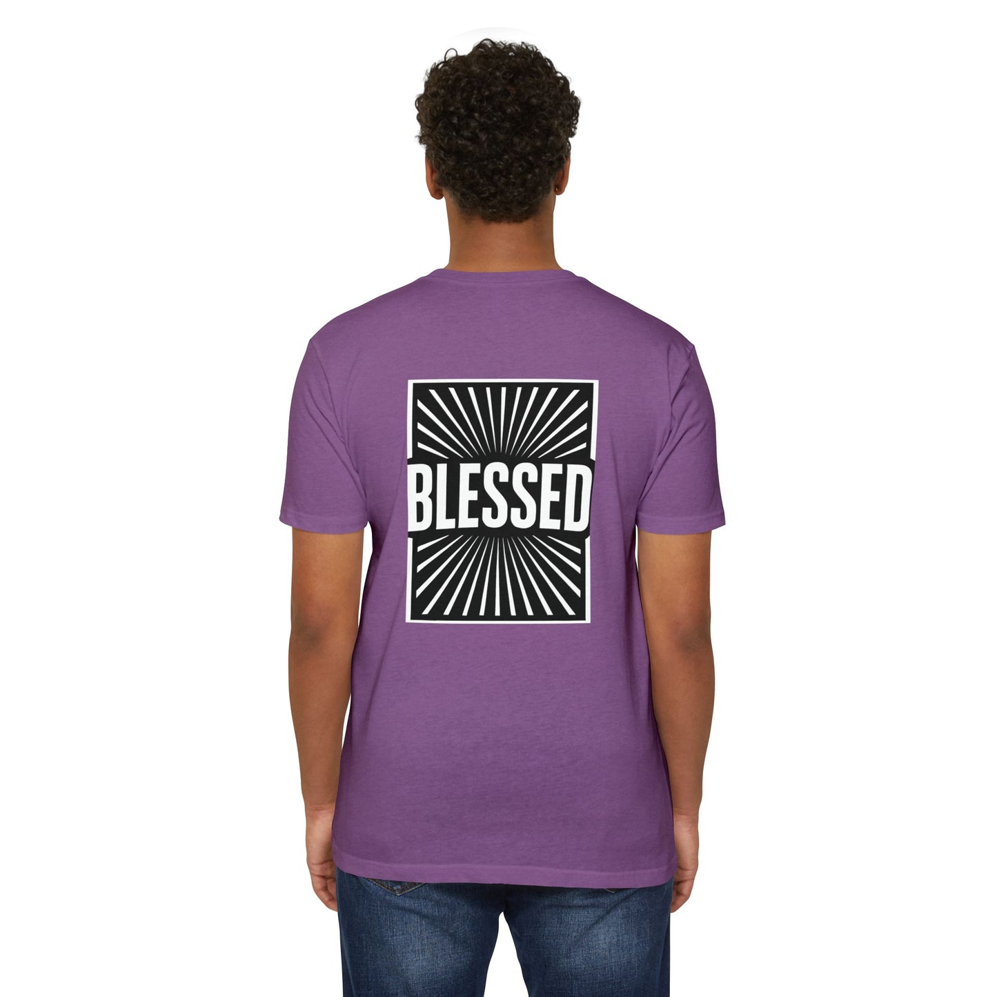 Blessed T-Shirt — 'blessed' Script Graphic Christian Tee