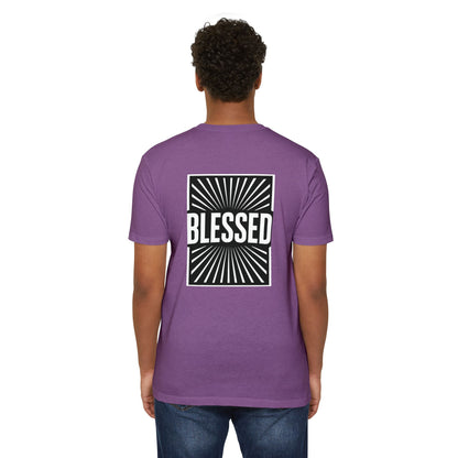 Blessed T-Shirt — 'blessed' Script Graphic Christian Tee