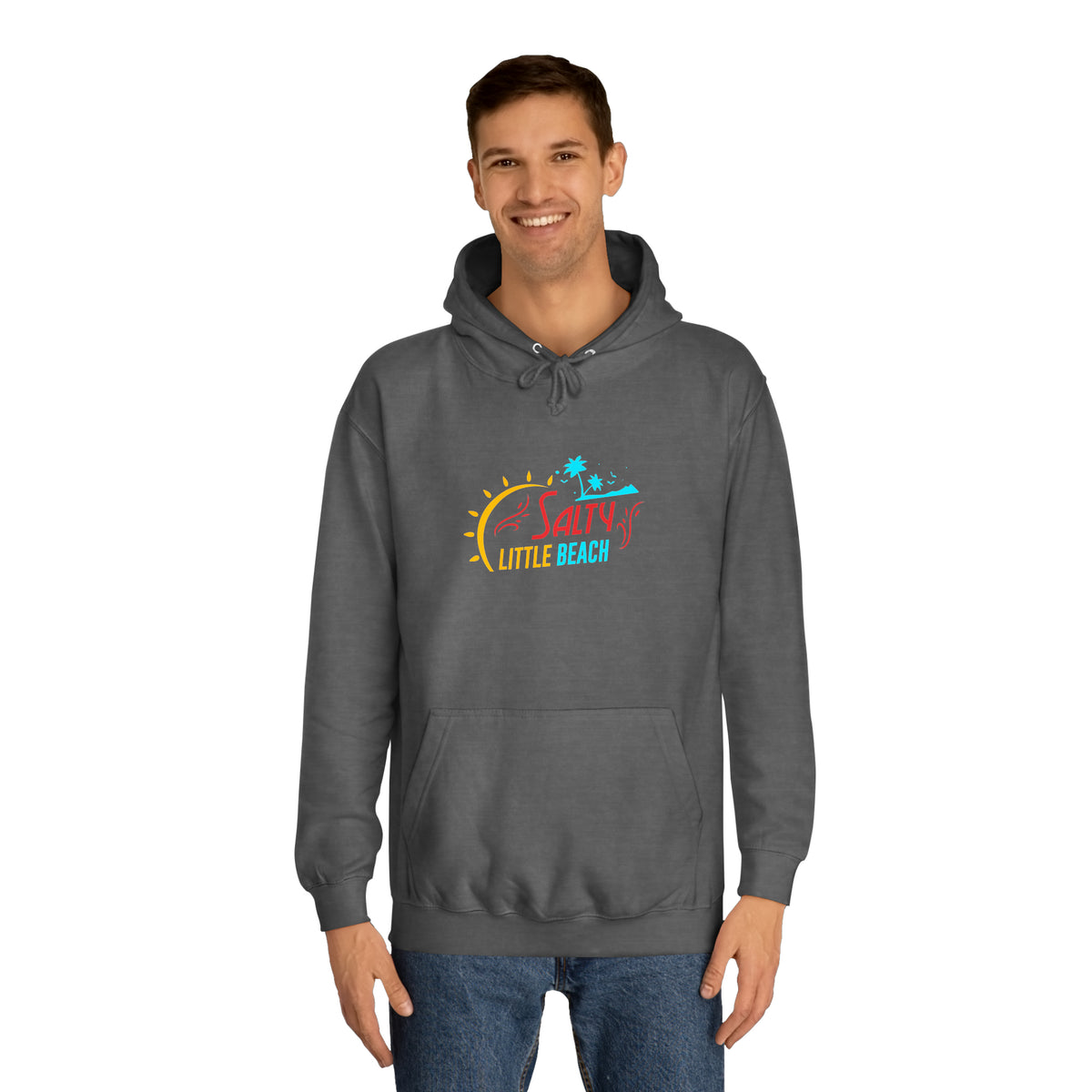 Salty Little Beach Unisex Hoodie