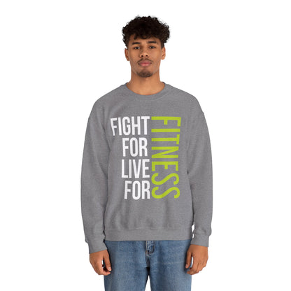 Fight For Live For Fitness Sweat-shirt unisexe 