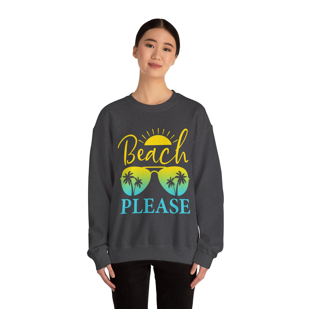 Sweat-shirt unisexe Beach Please 