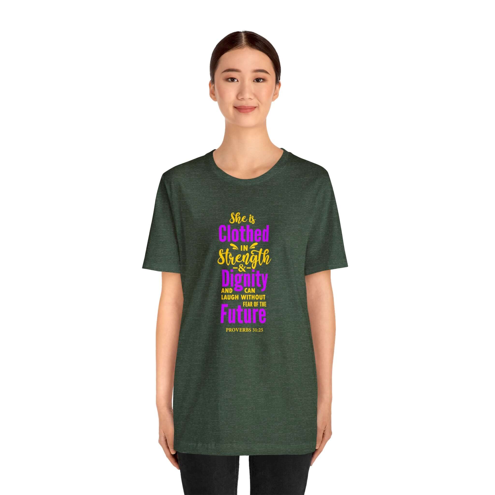 She Is Clothed In Strength Unisex Tee - RC’nSONS
