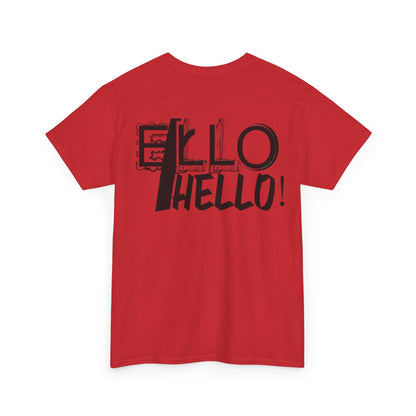 Hello Unisex Tee - Casual and Stylish Cotton T-Shirt for All Occasions