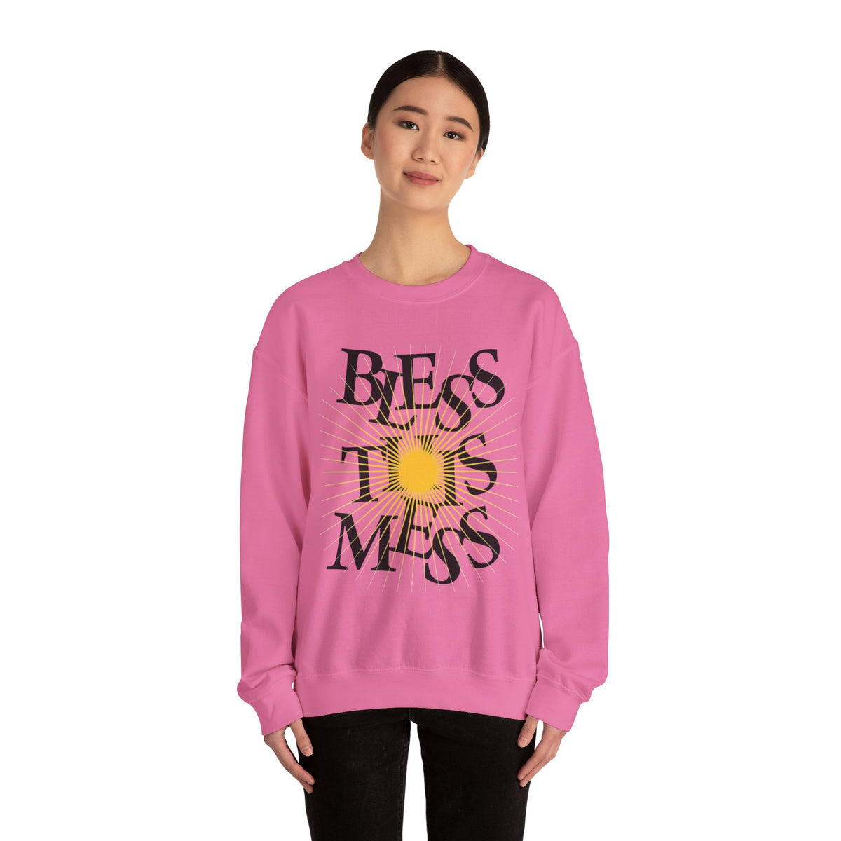 Bénissez ce sweat-shirt unisexe de désordre 