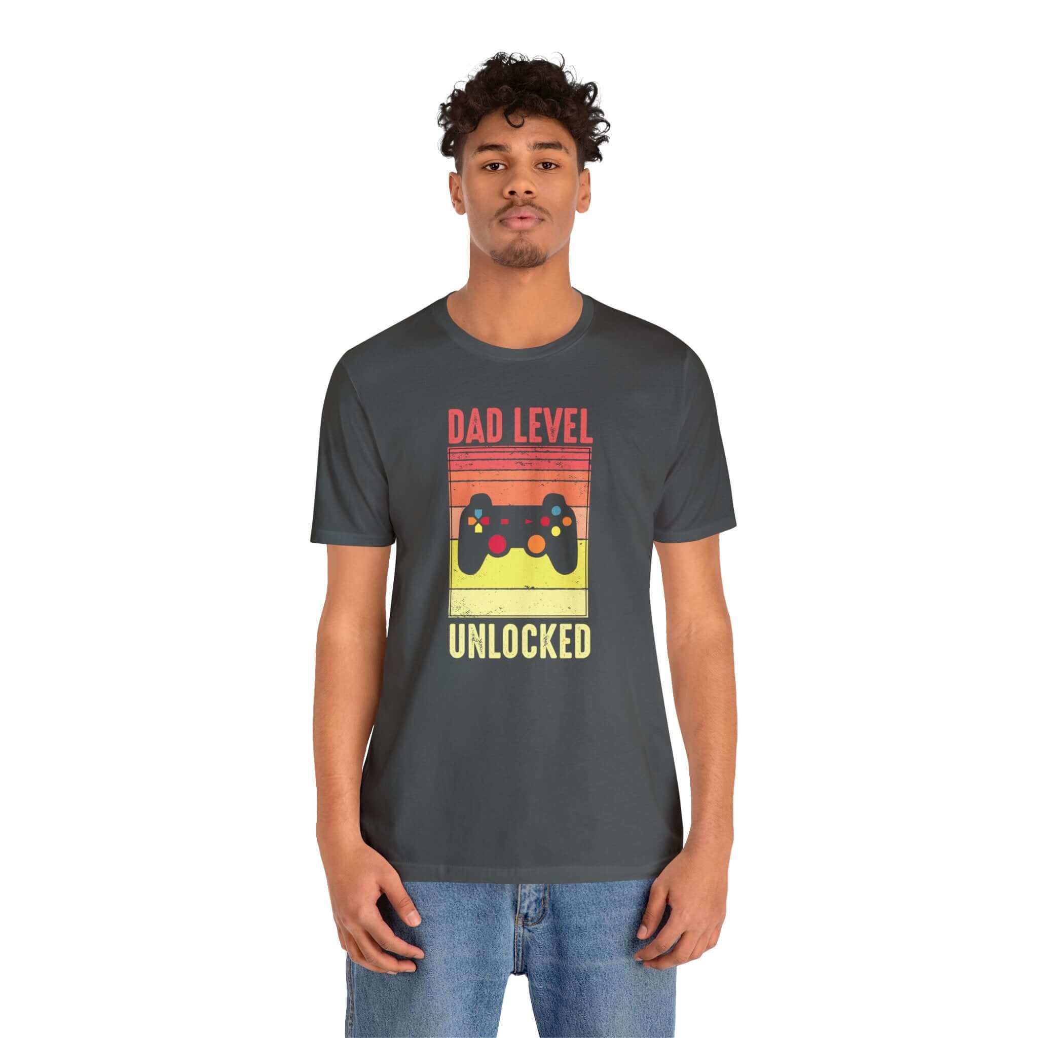 Dad Level Unlocked Unisex Tee - RC’nSONS