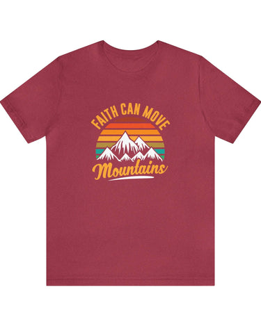 Faith Can Move Mountains Unisex Tee - RC’nSONS