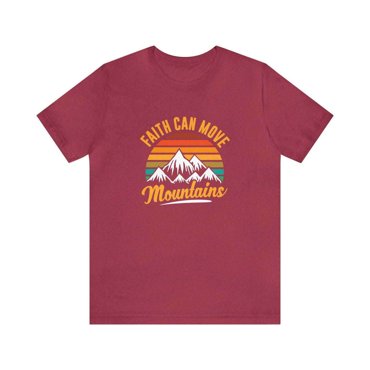 Faith Can Move Mountains Unisex Tee - RC’nSONS