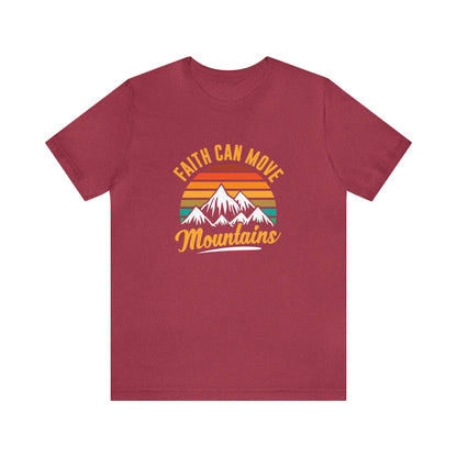 Faith Can Move Mountains Unisex Tee - RC’nSONS