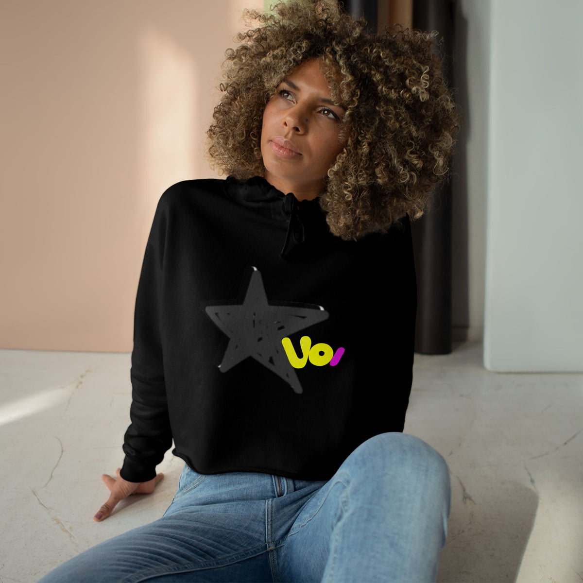 XVOI Crop Hoodie