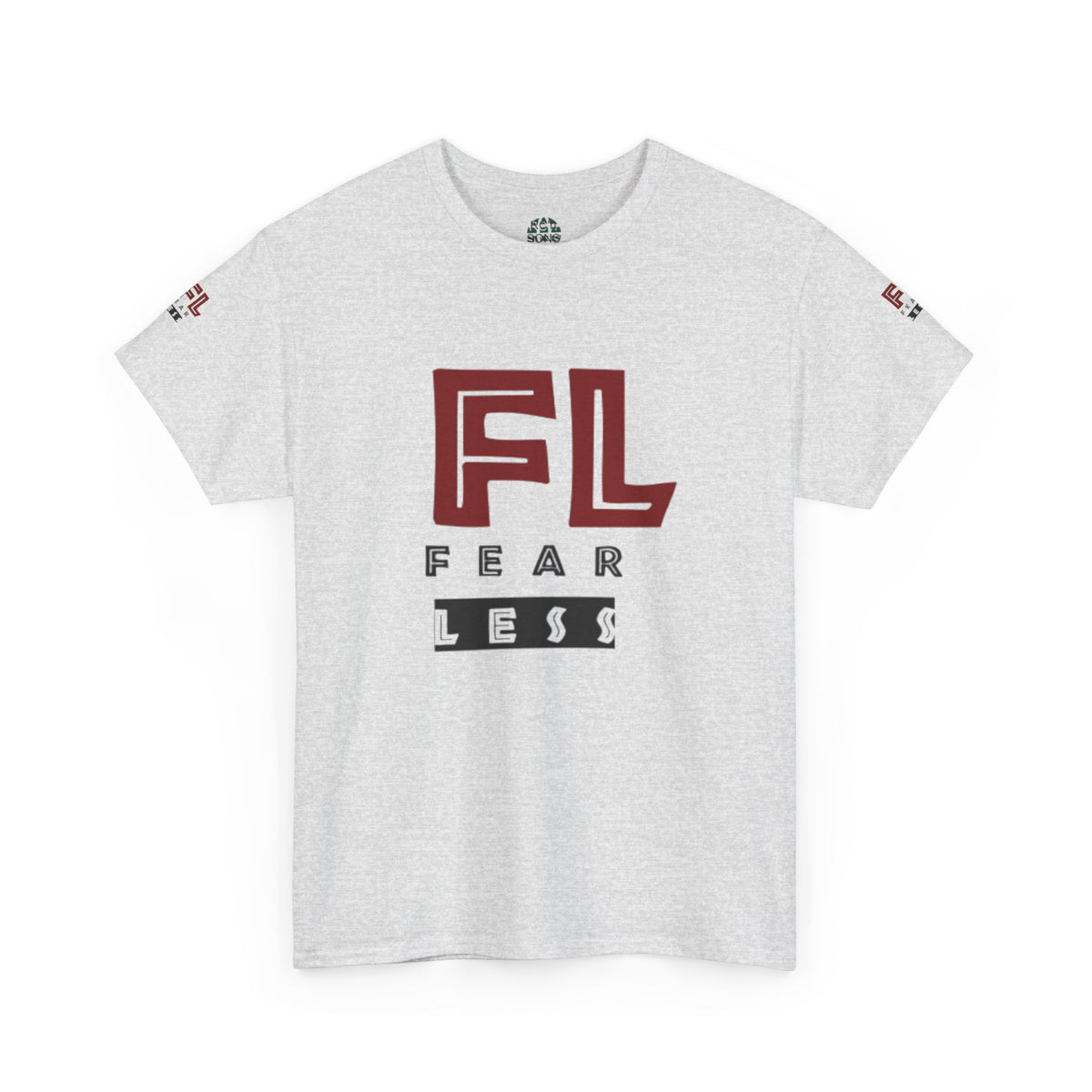 Fearless Graphic Unisex Heavy Cotton Tee - Bold Statement Shirt