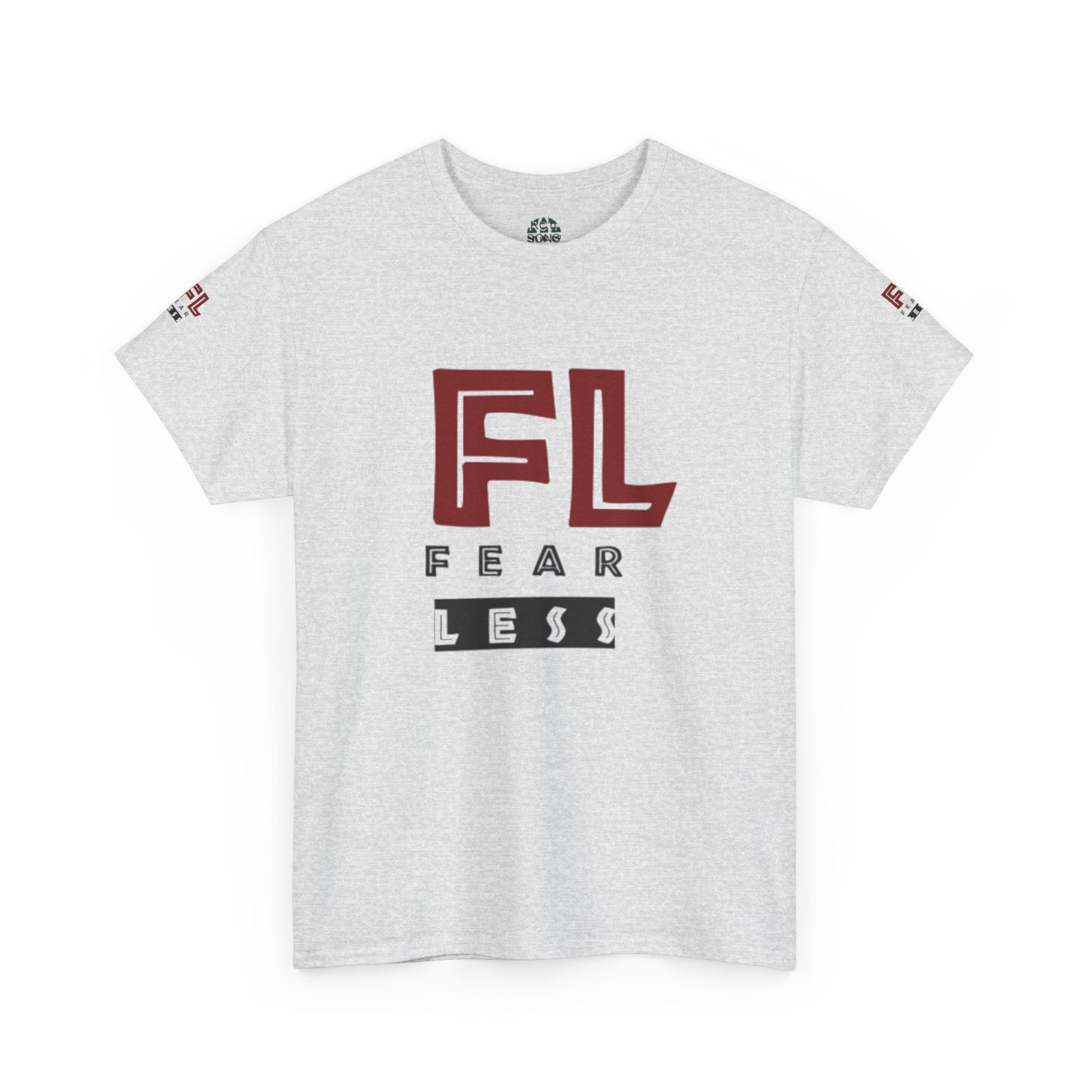 Fearless Graphic Unisex Heavy Cotton Tee - Bold Statement Shirt