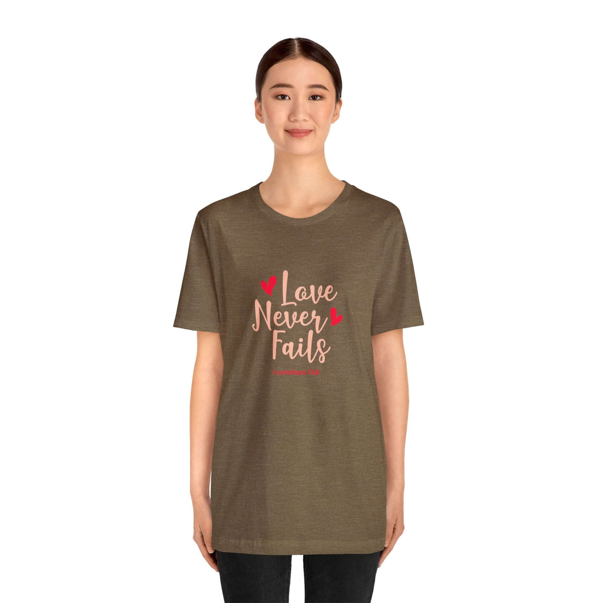 Love Never Fails Unisex Tee - RC’nSONS