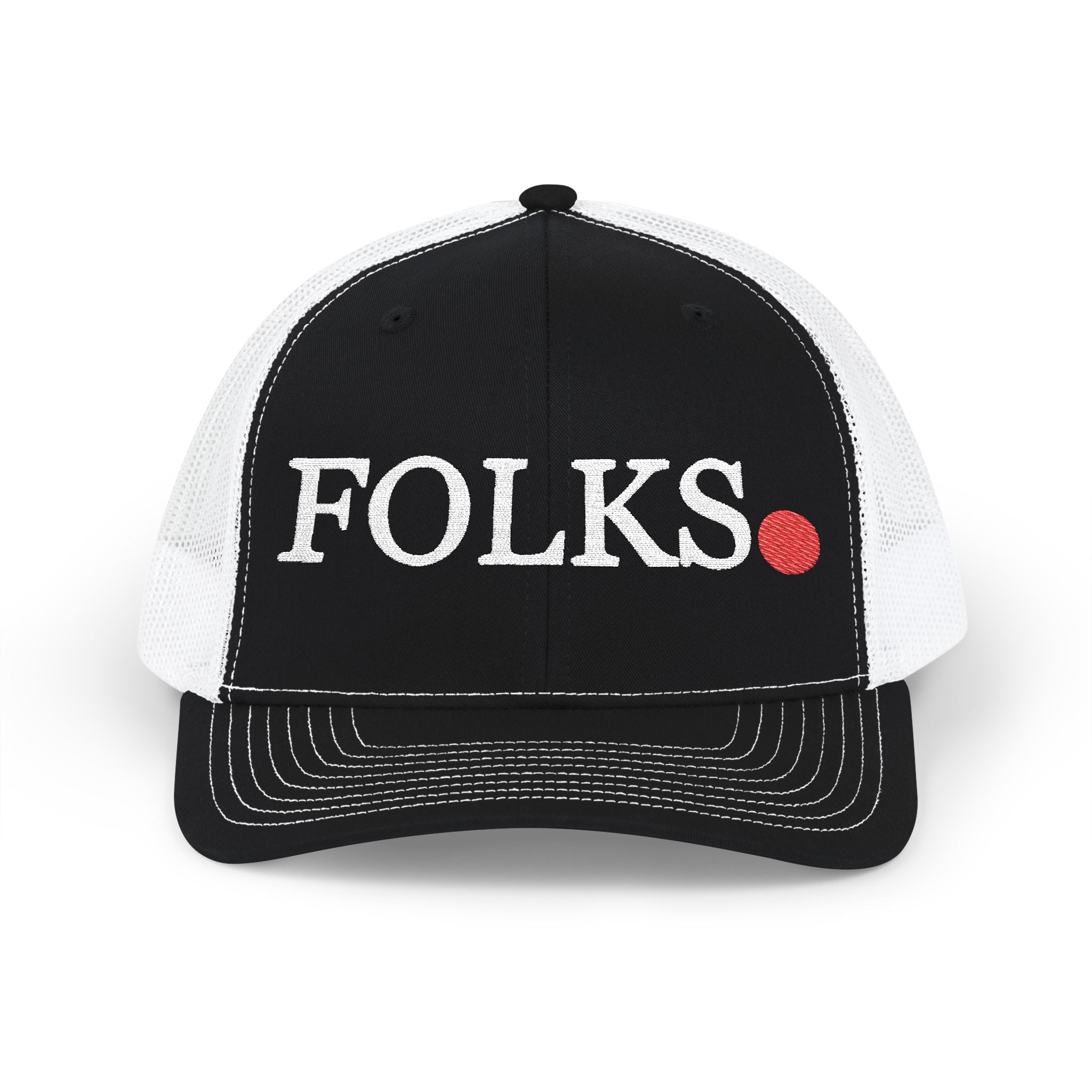 FOLKS Snapback Trucker Cap, Hat, For All Occasions Printify