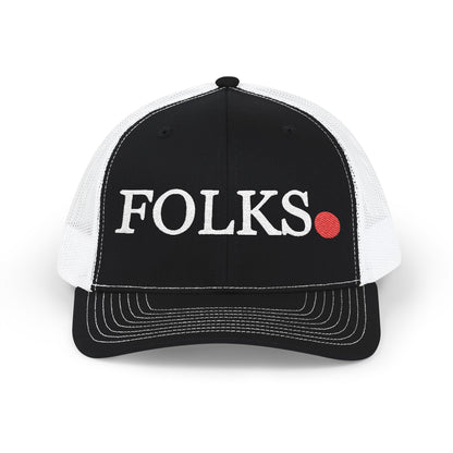 FOLKS Snapback Trucker Cap, Hat, For All Occasions Printify