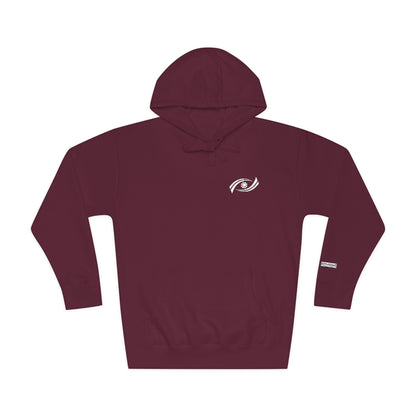 Cozy Unisex Fleece Hoodie with Artistic Design, Casual Wear, Gift for Him/Her, Fall Fashion, Everyday Comfort Printify