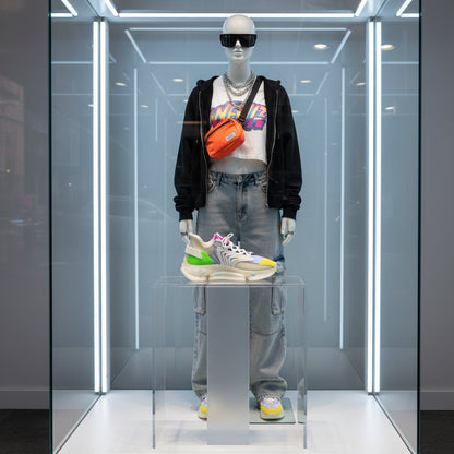 Men's Mesh Sneakers Printify