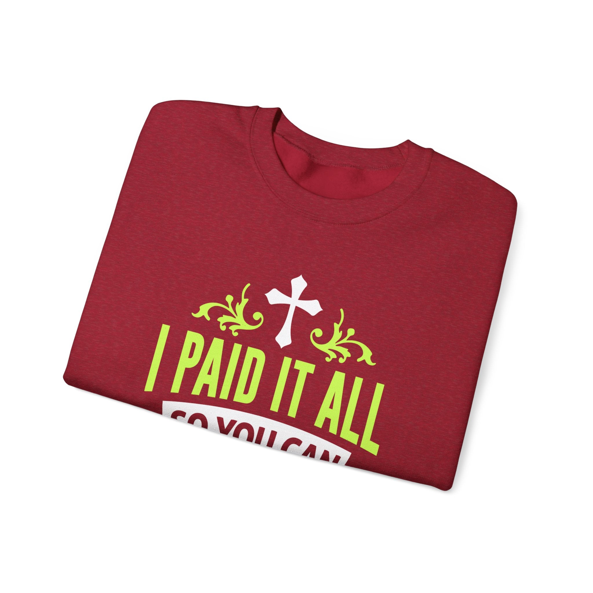 J’ai tout payé Sweatshirt unisexe 