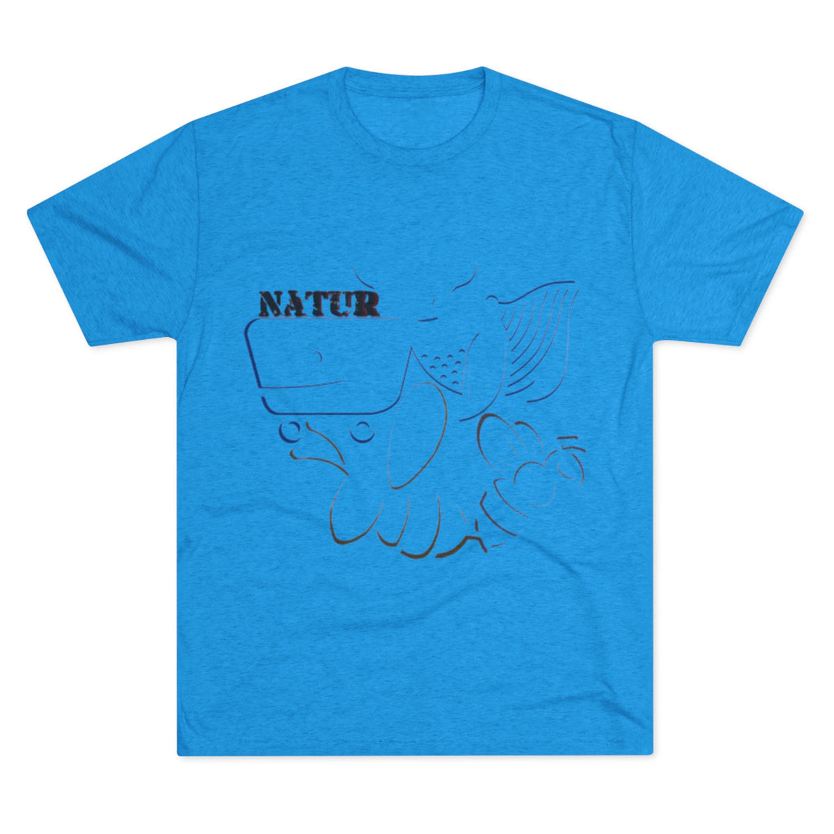 Nature Inspired Tee - Unisex Tri-Blend Crew Tee