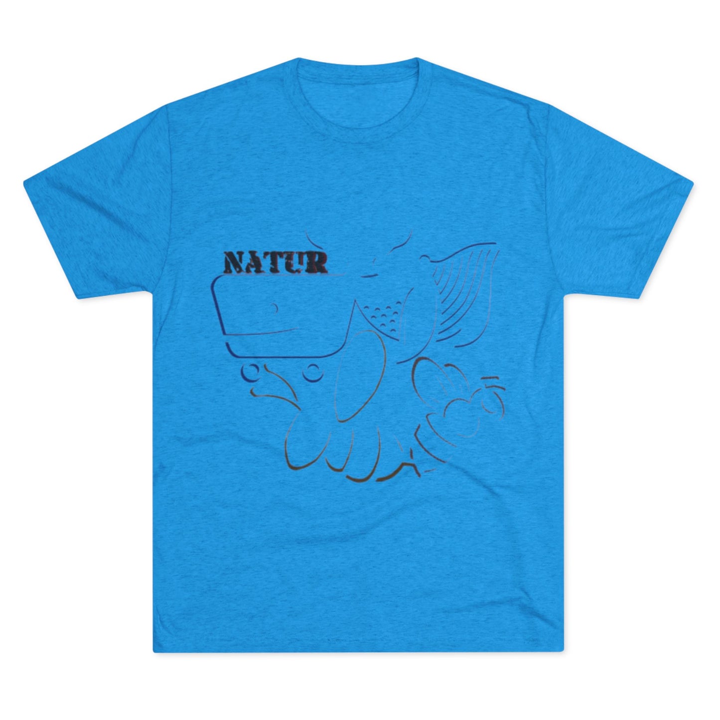 Nature Inspired Tee - Unisex Tri-Blend Crew Tee