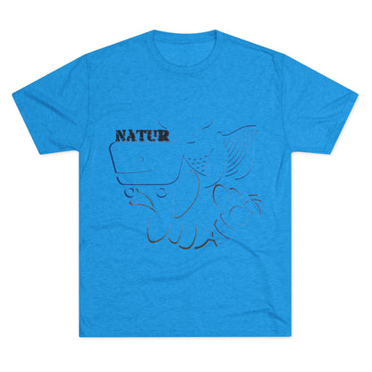 Nature Inspired Tee - Unisex Tri-Blend Crew Tee