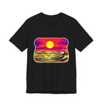 RCNSONS Unisex Short Sleeve Sunset Tee
