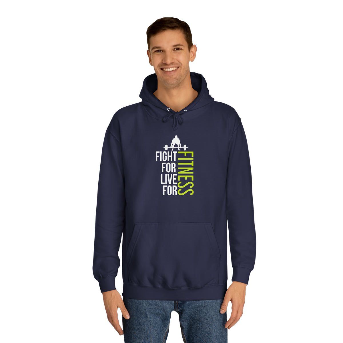 Fight For Live For Fitness Unisex Hoodie