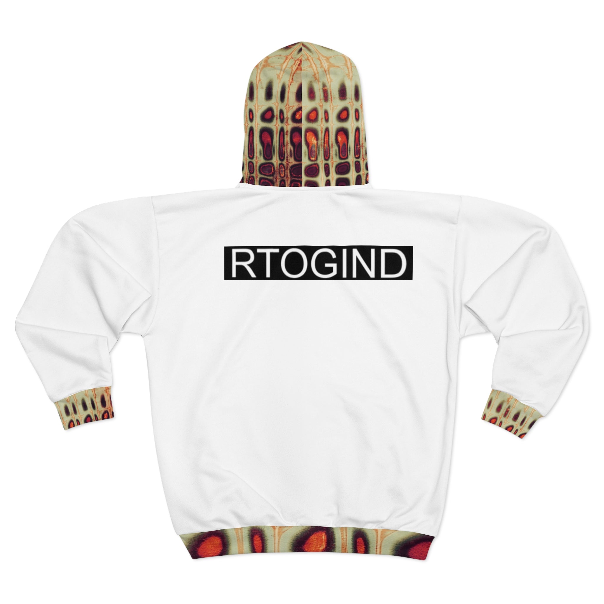 RCNSONS Unisex Zip Street Walk Hoodie (AOP)