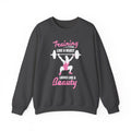 S’entraîner comme un sweat-shirt unisexe bête 