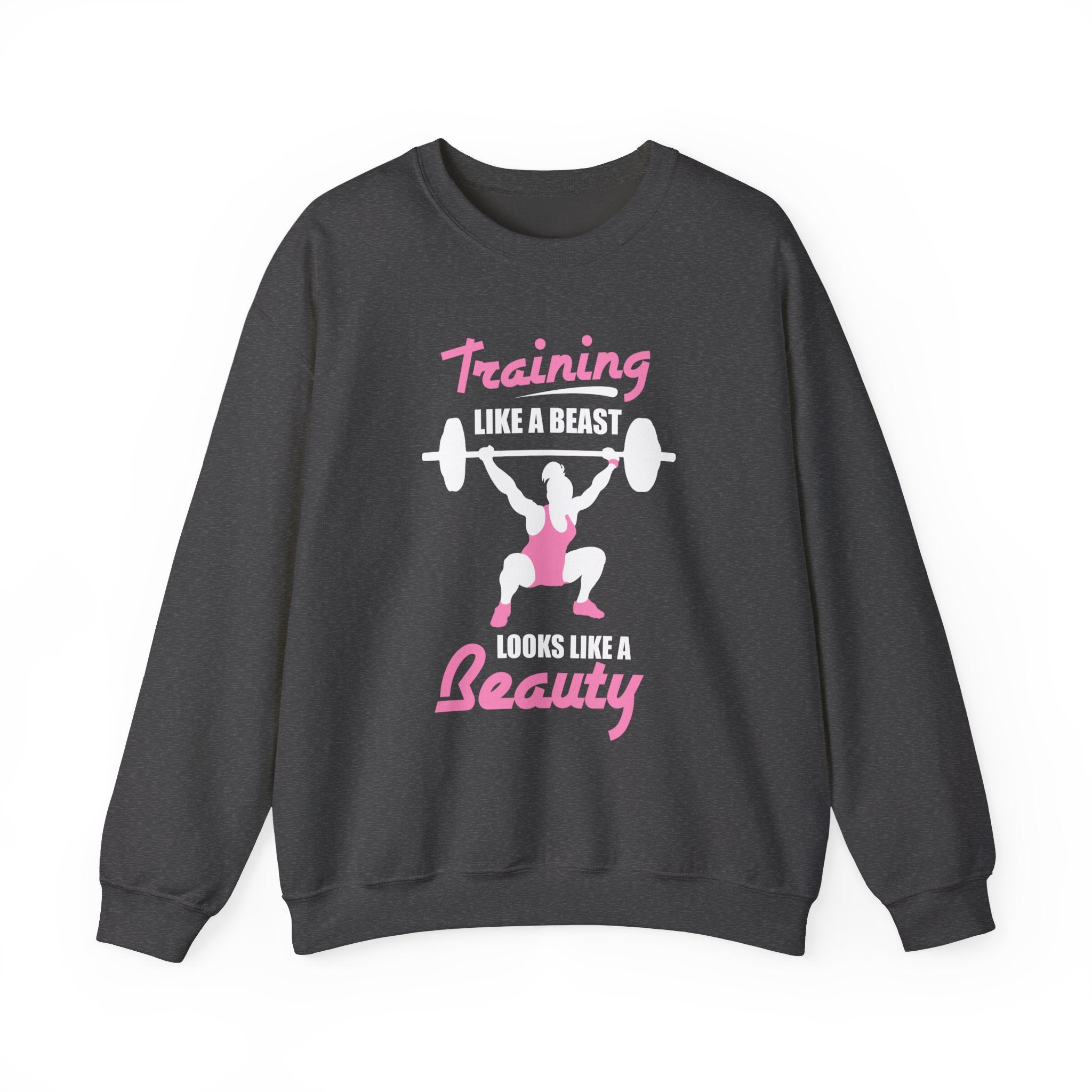 S’entraîner comme un sweat-shirt unisexe bête 
