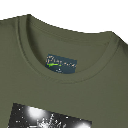 Mystic Owl Graphic T-Shirt | Unisex Softstyle Tee for Nature Lovers