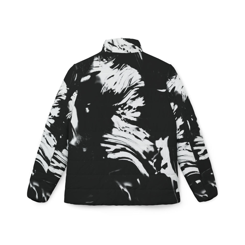 Black White Splash Jacket Printify